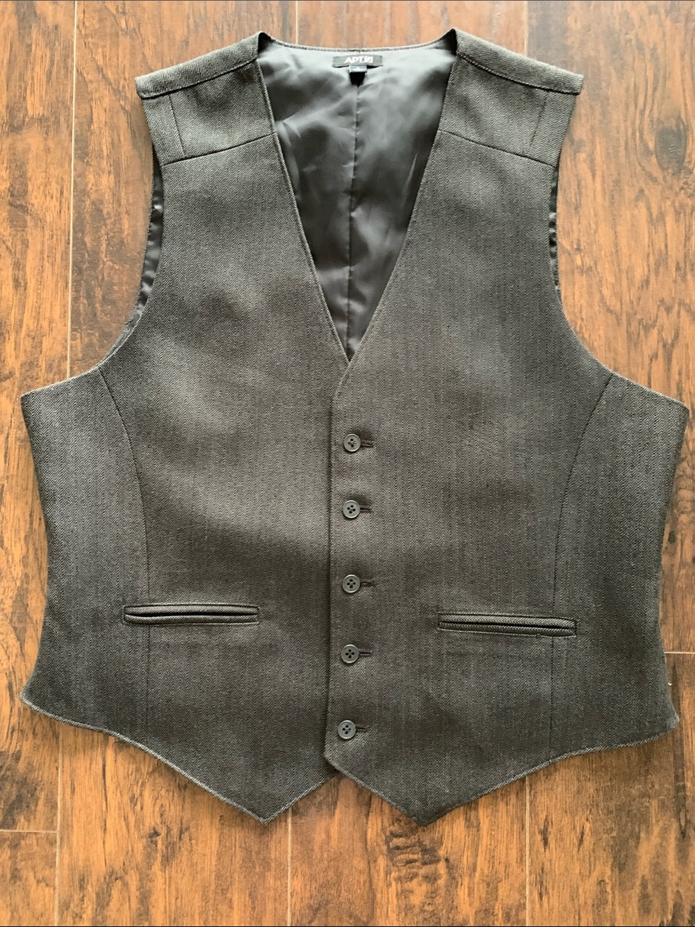 Apt. 9 Men's Charcoal Dress Vest